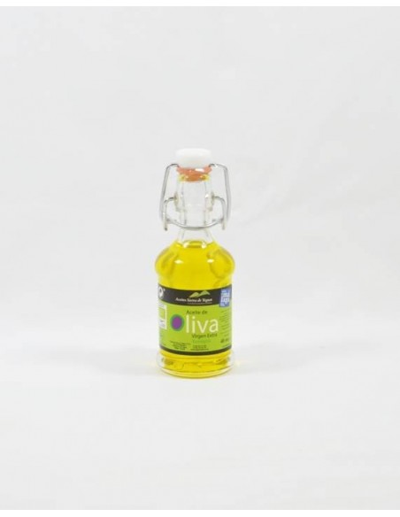 Bouteille huile olive cristal miniature crèche h réelle 2,5 cm