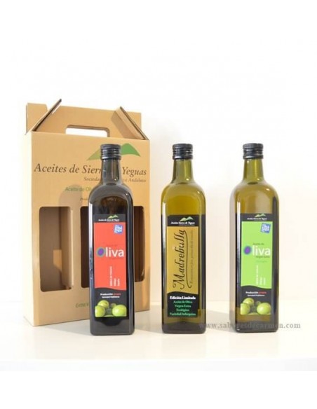 Estuche Aceite de Oliva. Sierra de Yeguas