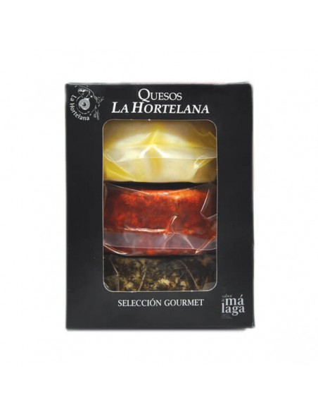 Surtido de tres quesos semicurados de cabra - La  Hortelana