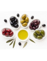 Oliven mit Stein